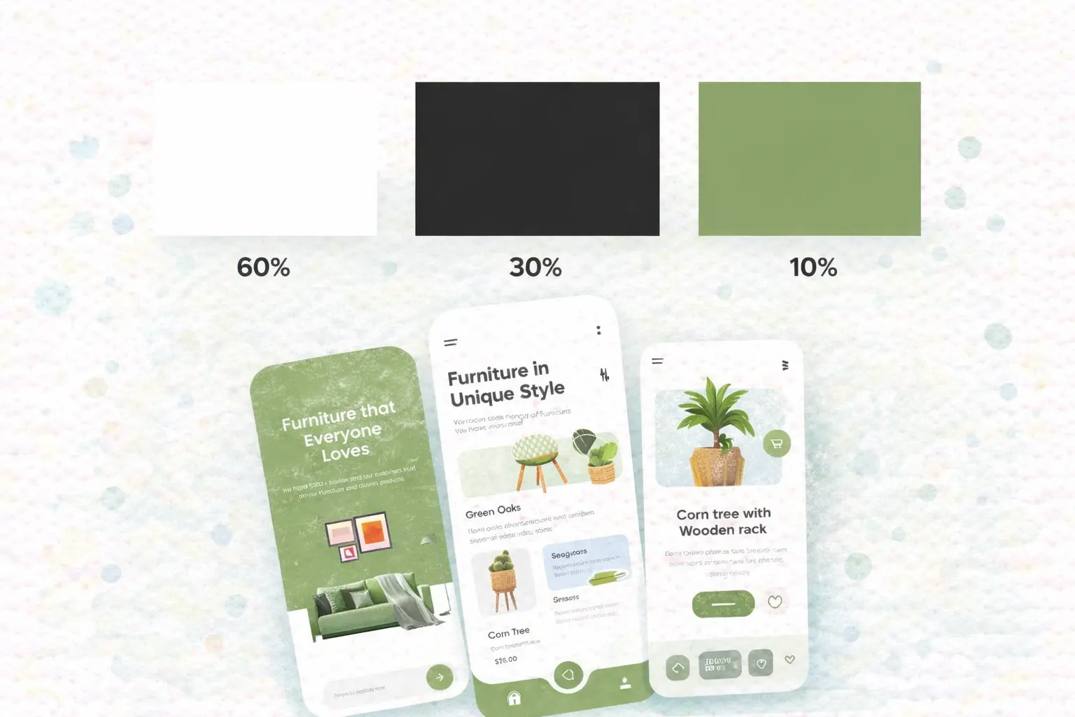 Quy Tắc 60-30-10 Phối Màu Trong Thiết Kế UI/UX 3 60-30-10 color rule