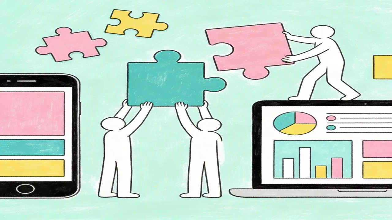 Design elements that strengthen landing page hierarchy through visual layering