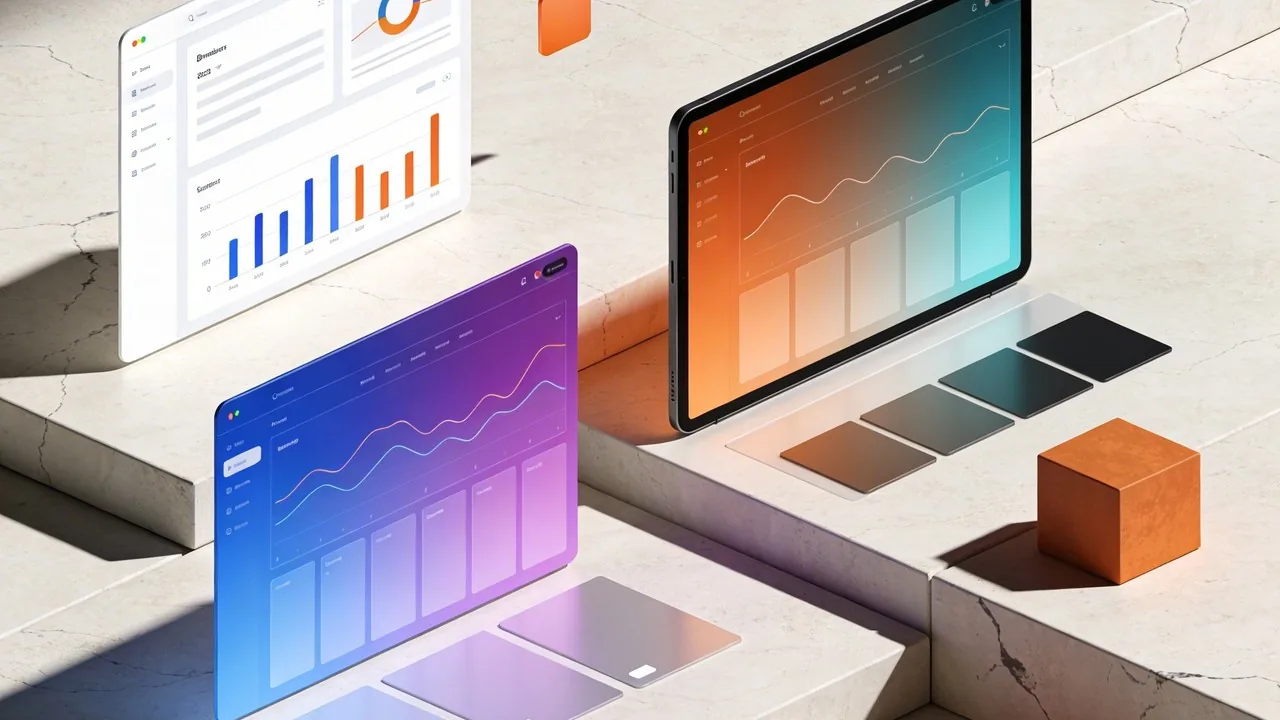 Các phương pháp hay nhất và bảng màu cho các loại màu gradient