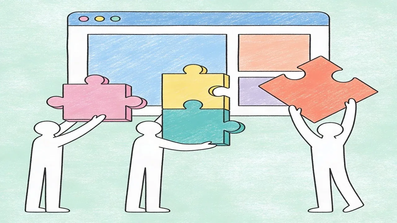 Tốc độ vượt trội: Làm chủ AI Prototyping từ con số 0 đến Wireframe trong 30 giây 4 A team of designers collaborating on a project using the fast iterations of AI prototyping.